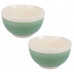 PLAIN SET 2 CIOTOLE CM 14 VERDE (8pz)